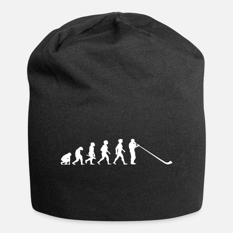 Evolution Alphorn Alpenhorn Musik - Jersey-Beanie - Schwarz