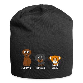 Kaffee Hunde - Jersey Beanie - black - Front