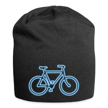 Vélo au néon - Bonnet en jersey - noir - Devant