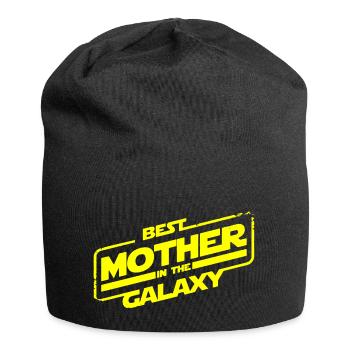 best mother in the galaxy - Jersey Beanie - black - Front