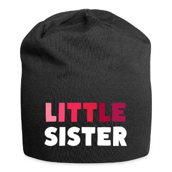 PETITE SŒUR - Bonnet en jersey - noir - Devant