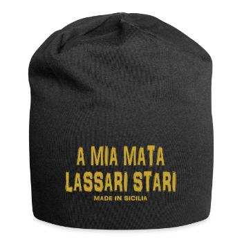 T-Shirt Sizilien T-Shirt Trinacria siciliano - Jersey-Beanie - Schwarz - Vorne