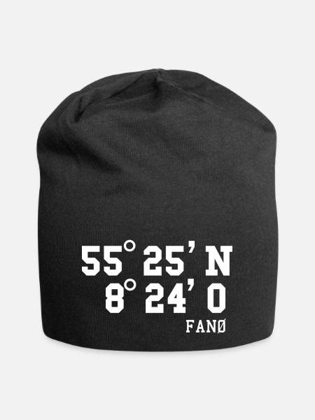 Fanø Fanö Dänemark Urlaub Idee - Jersey-Beanie - Schwarz