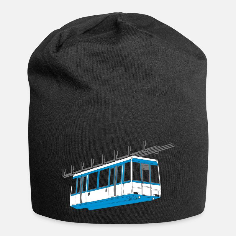 Dortmunder H-Bahn - Jersey-Beanie - Schwarz