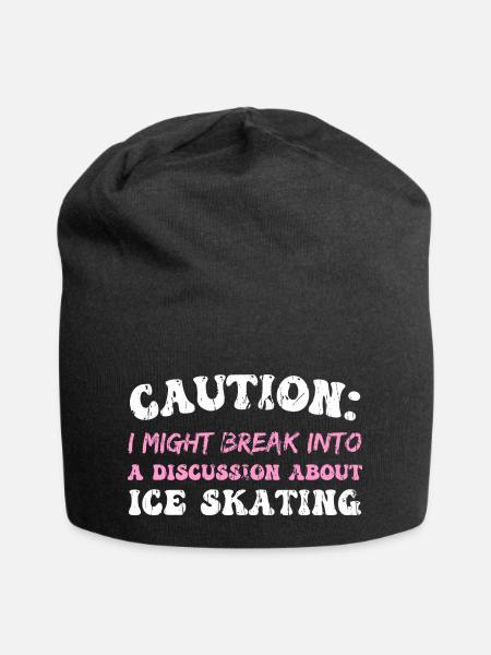 Caution - Jersey-Beanie - Schwarz