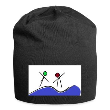 Tanzzeit - Jersey-Beanie - Schwarz - Vorne