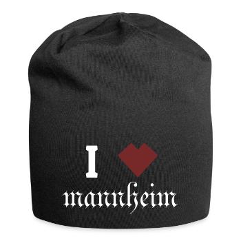 Mannheim Monnem Mannheimat - Jersey Beanie - black - Front