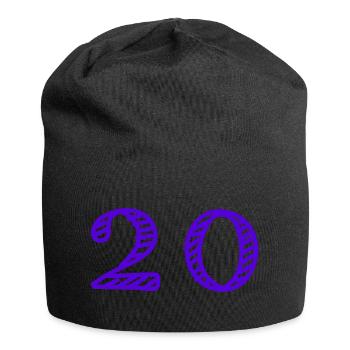 20. 20 YEARS. 20th ANNIVERSARY. 20TH ANNIVERSARY. - Jersey Beanie - black - Front