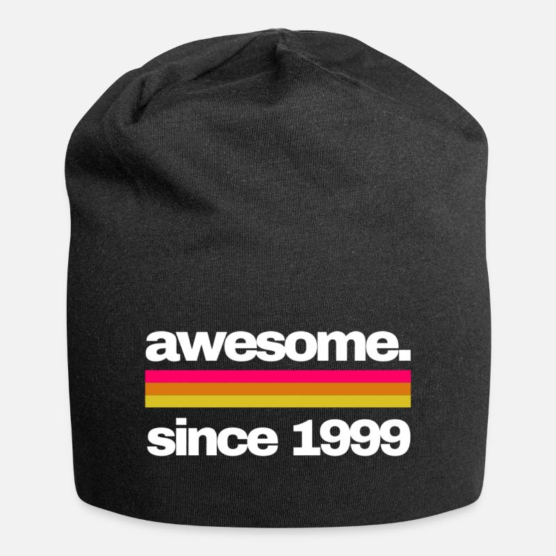 awesome since 1999 - Jersey-Beanie - Schwarz