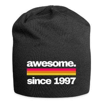 awesome since 1997 - Jersey-Beanie - Schwarz - Vorne