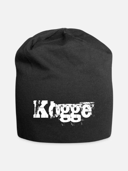 Kogge - Jersey-Beanie - Schwarz