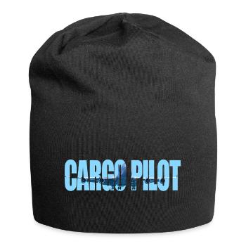 Cargo pilot - Jersey-Beanie - Schwarz - Vorne