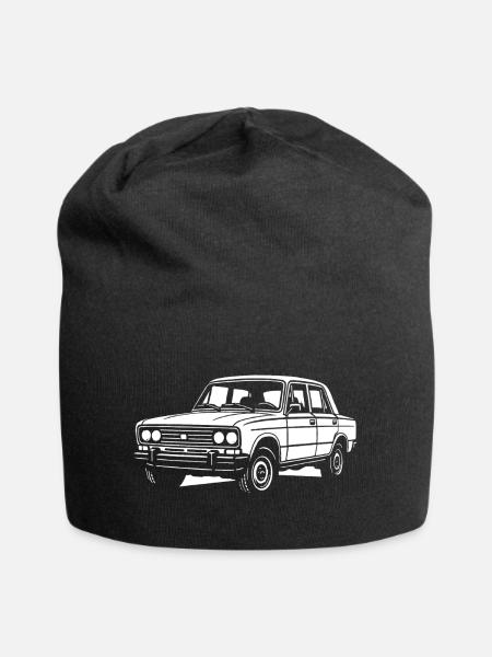 Des classiques de caractère - Bonnet en jersey - noir