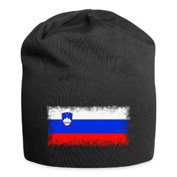 Slovénie Slovénie - Bonnet en jersey - noir - Devant