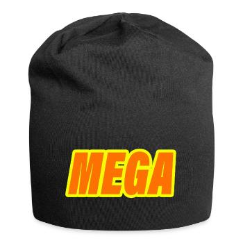 mega - Jersey Beanie - black - Front