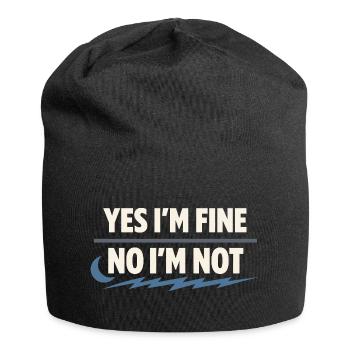 Perimenopause Humor Perimenopause - Jersey Beanie - black - Front