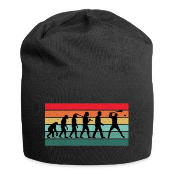 Hurling Player Coach Funny Team Hurlers Gift - Jersey Beanie - black - Front