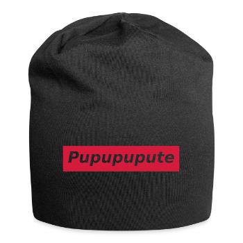 Pupupupute - Bonnet en jersey - noir - Devant