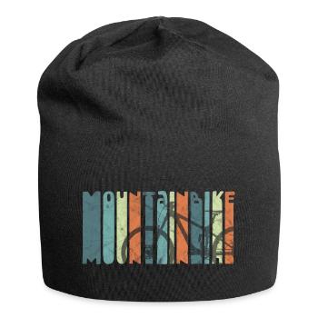Mountain Bike Kids Kids Boys Girls Gift - Jersey Beanie - black - Front