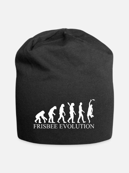 Frisbee Evolution - Jersey-Beanie - Schwarz
