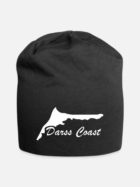 Darss Coast - Halbinsel Darss - Jersey-Beanie - Schwarz