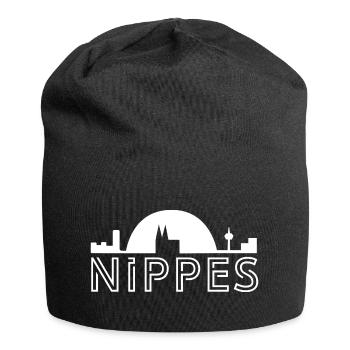Köln Nippes Veedelstuff - T-Shirts & mehr - Jersey-Beanie - Schwarz - Vorne