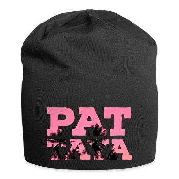 Pattaya - Jersey-Beanie - Schwarz - Vorne
