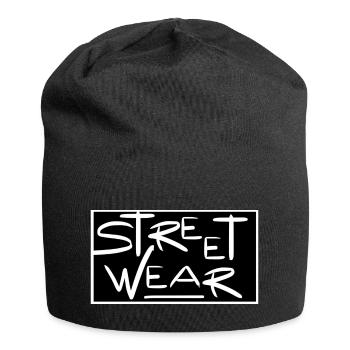STREET WEAR 3 - Bonnet en jersey - noir - Devant