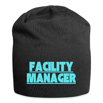 Facility Manager In-house technician Caretaker - Jersey Beanie - black - Front