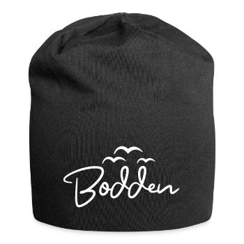 Bodden Ostseeküste Möwen - Jersey-Beanie - Schwarz - Vorne