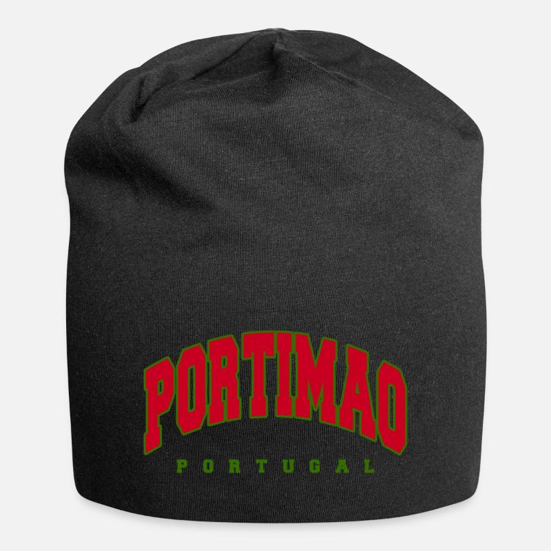 Portimão - Bonnet en jersey - noir