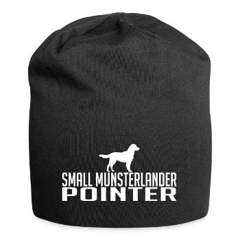 Petit Munsterlander Pointer Chien Race Chien Chiens - Bonnet en jersey - noir - Devant
