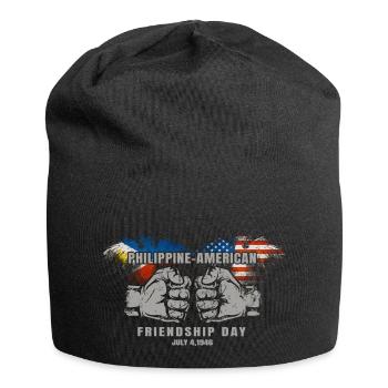 Journée de l’amitié philippino-américaine - Bonnet en jersey - noir - Devant