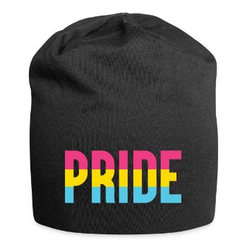 Mois de la fierté LGBT - Fierté pansexuelle - Bonnet en jersey - noir - Devant