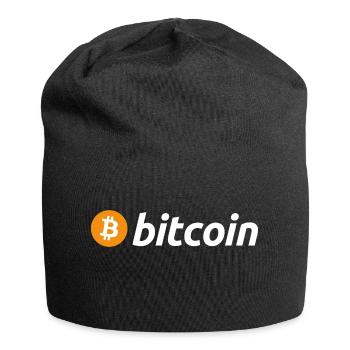 Bitcoin (Bitcoin) - Jersey-Beanie - Schwarz - Vorne