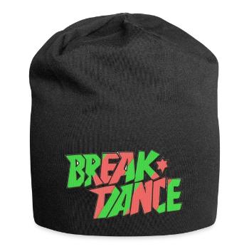 BreakDancer - Jersey-Beanie - Schwarz - Vorne