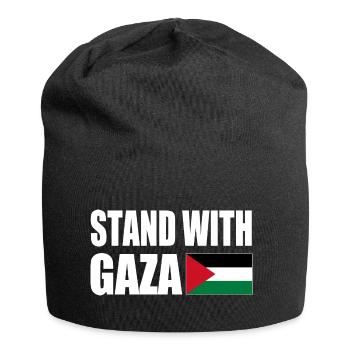 Stand with gaza - Jersey Beanie - black - Front