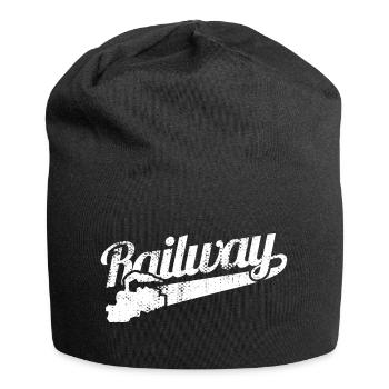 Love of railways - Jersey Beanie - black - Front