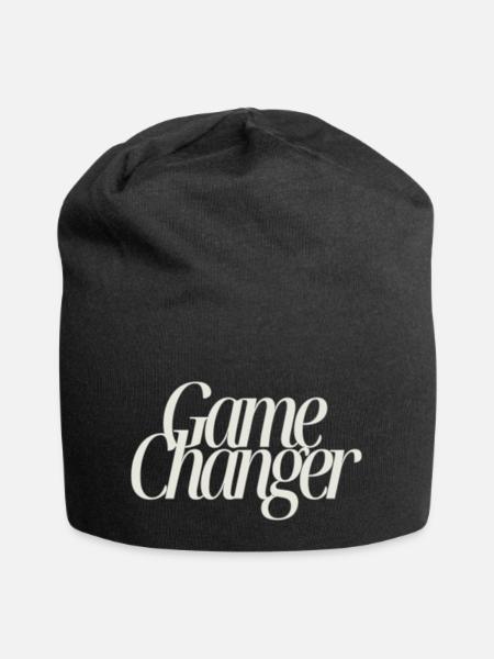 Game Changer - Jersey Beanie - black