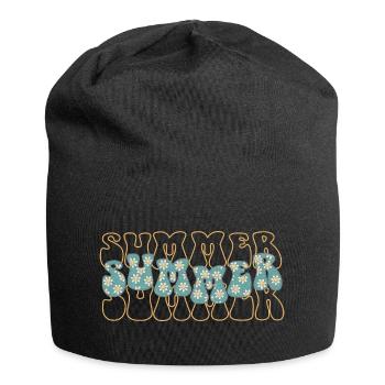 Summer - Jersey Beanie - black - Front