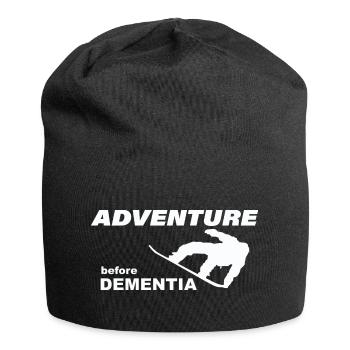 SNOWBOARD ADVENTURE - Jersey-Beanie - Schwarz - Vorne