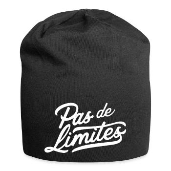 Pas de limites - Bonnet en jersey - noir - Devant