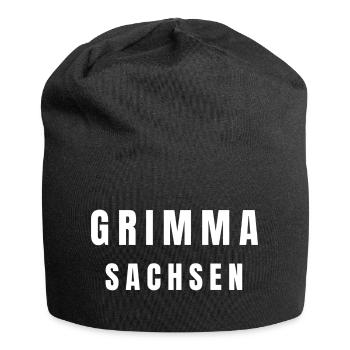 Grimma, Saxe - Bonnet en jersey - noir - Devant
