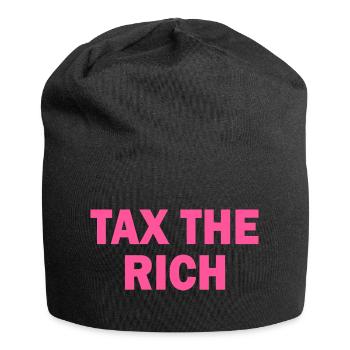 Tax the rich - Jersey Beanie - black - Front