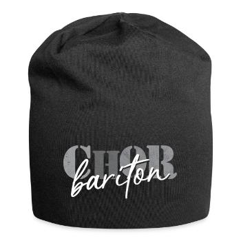 Choir Baritone - Jersey Beanie - black - Front