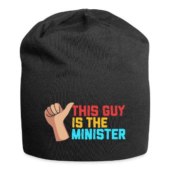 pastor - Jersey Beanie - black - Front