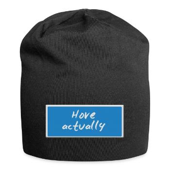 Hove actually - Jersey Beanie - black - Front