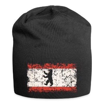 Good Old Berlin - Jersey-Beanie - Schwarz - Vorne