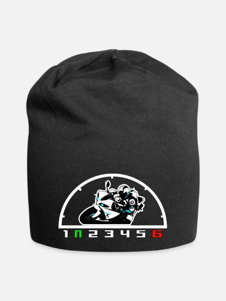 R1 1UP6DOWN - Jersey-Beanie - Schwarz