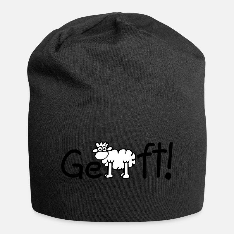 Geschafft! Abschluss - Jersey-Beanie - Schwarz
